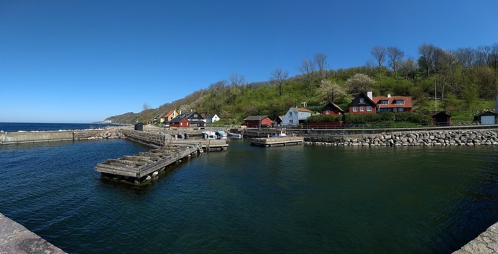 Teglkås Havn (West Coast Bornholm)