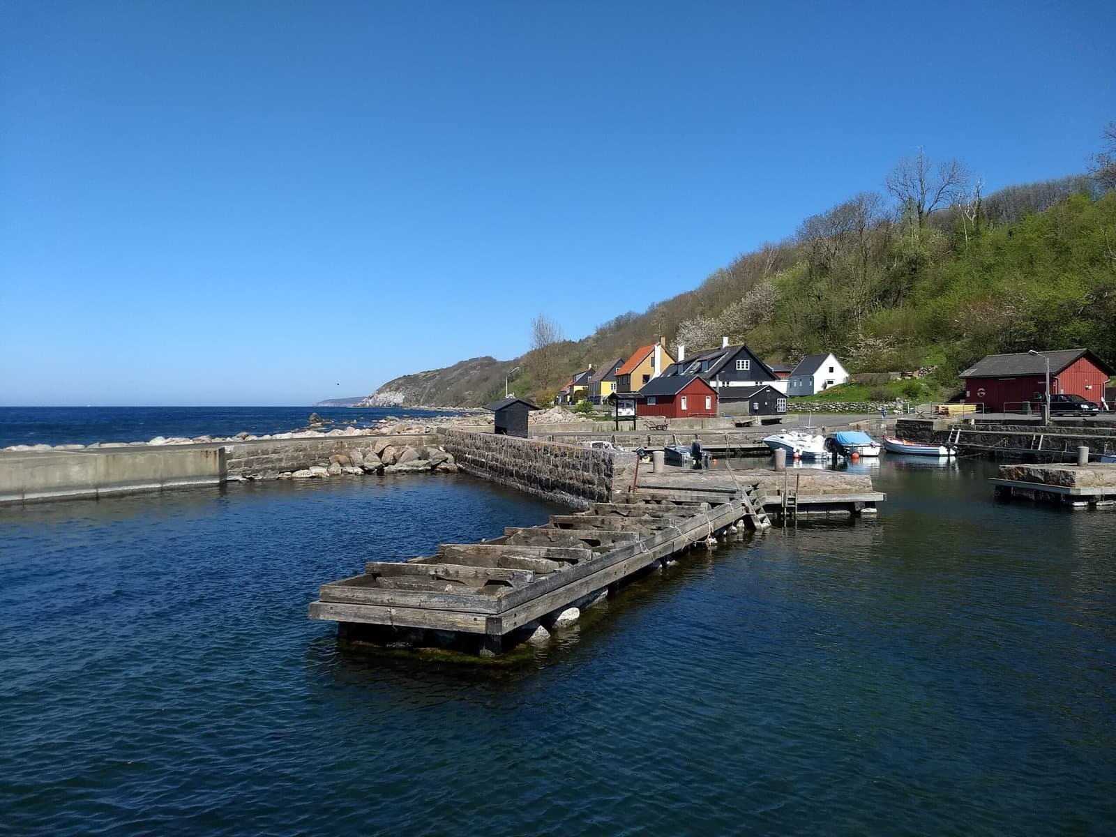 Teglkås Havn (West Coast Bornholm)