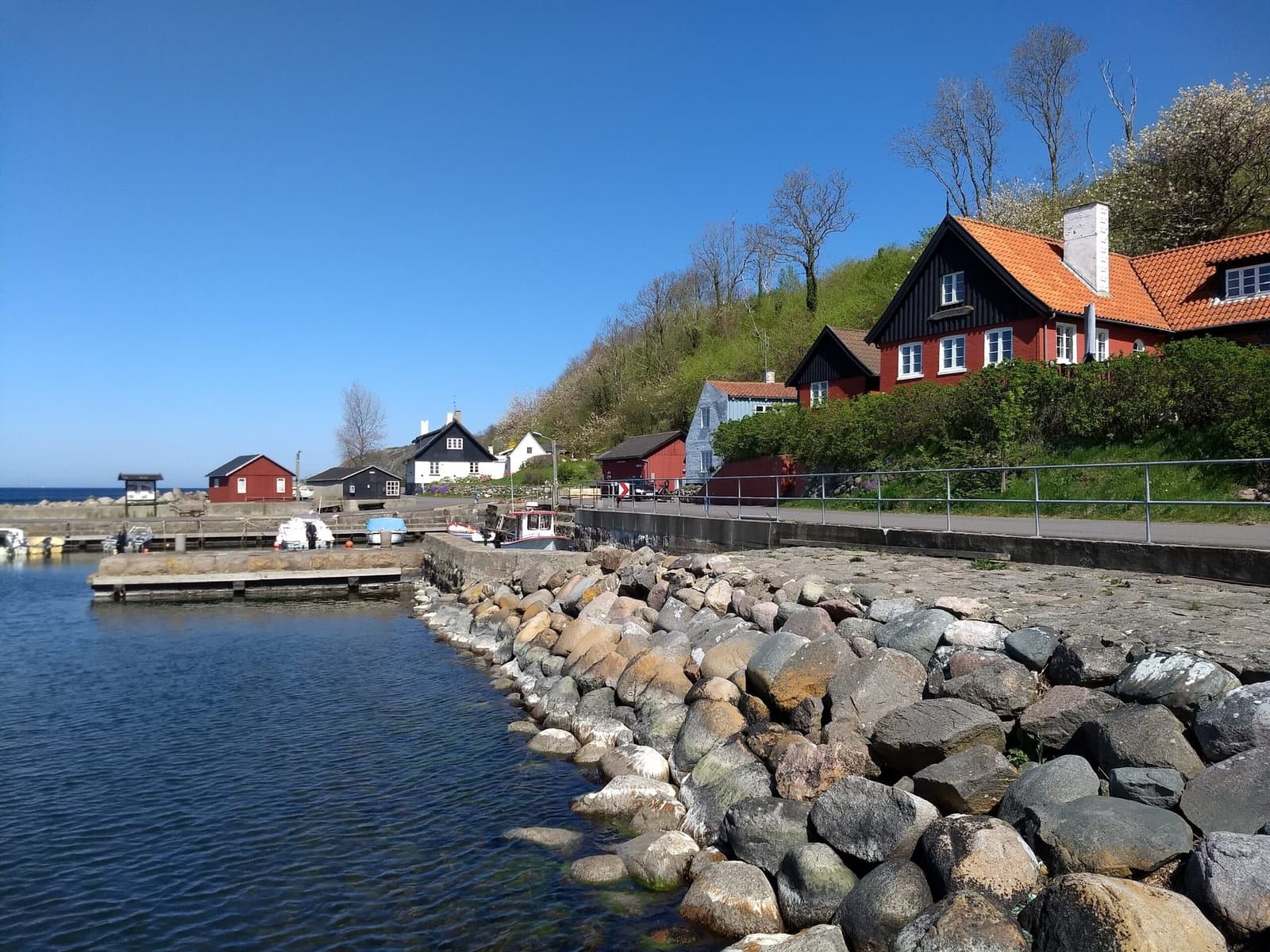 Teglkås Havn (West Coast Bornholm)