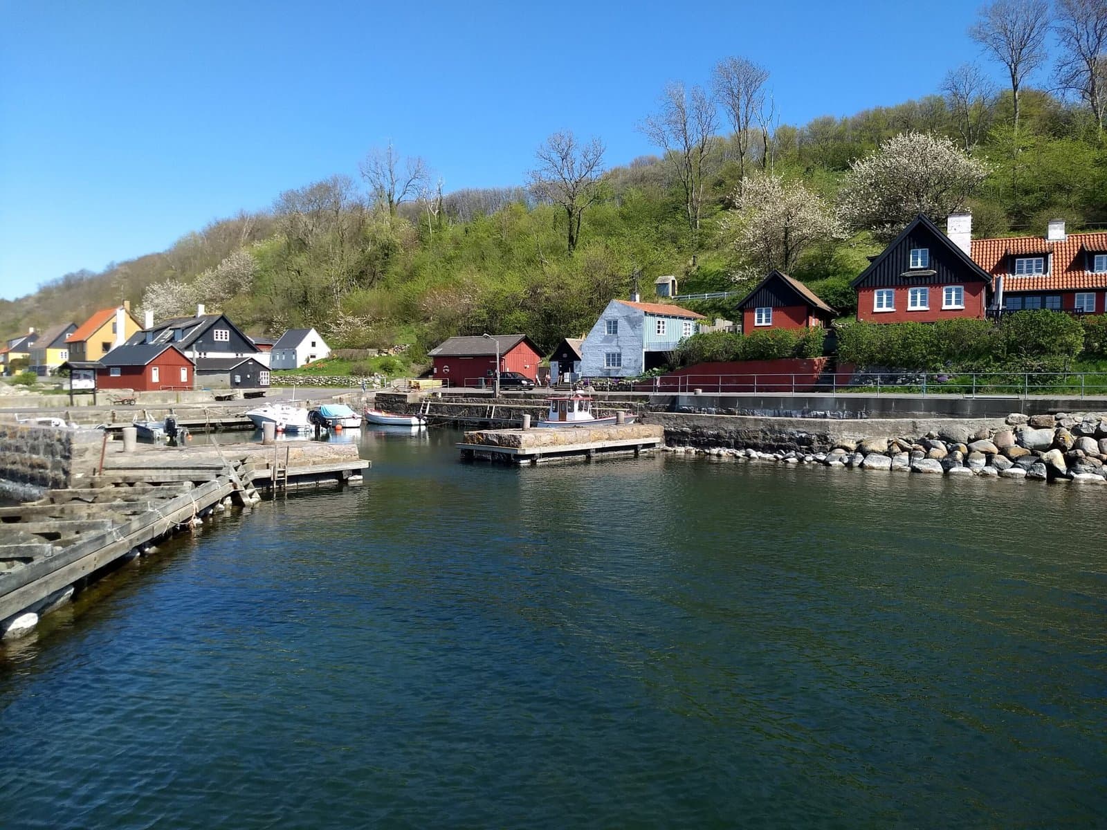 Teglkås Havn (West Coast Bornholm)