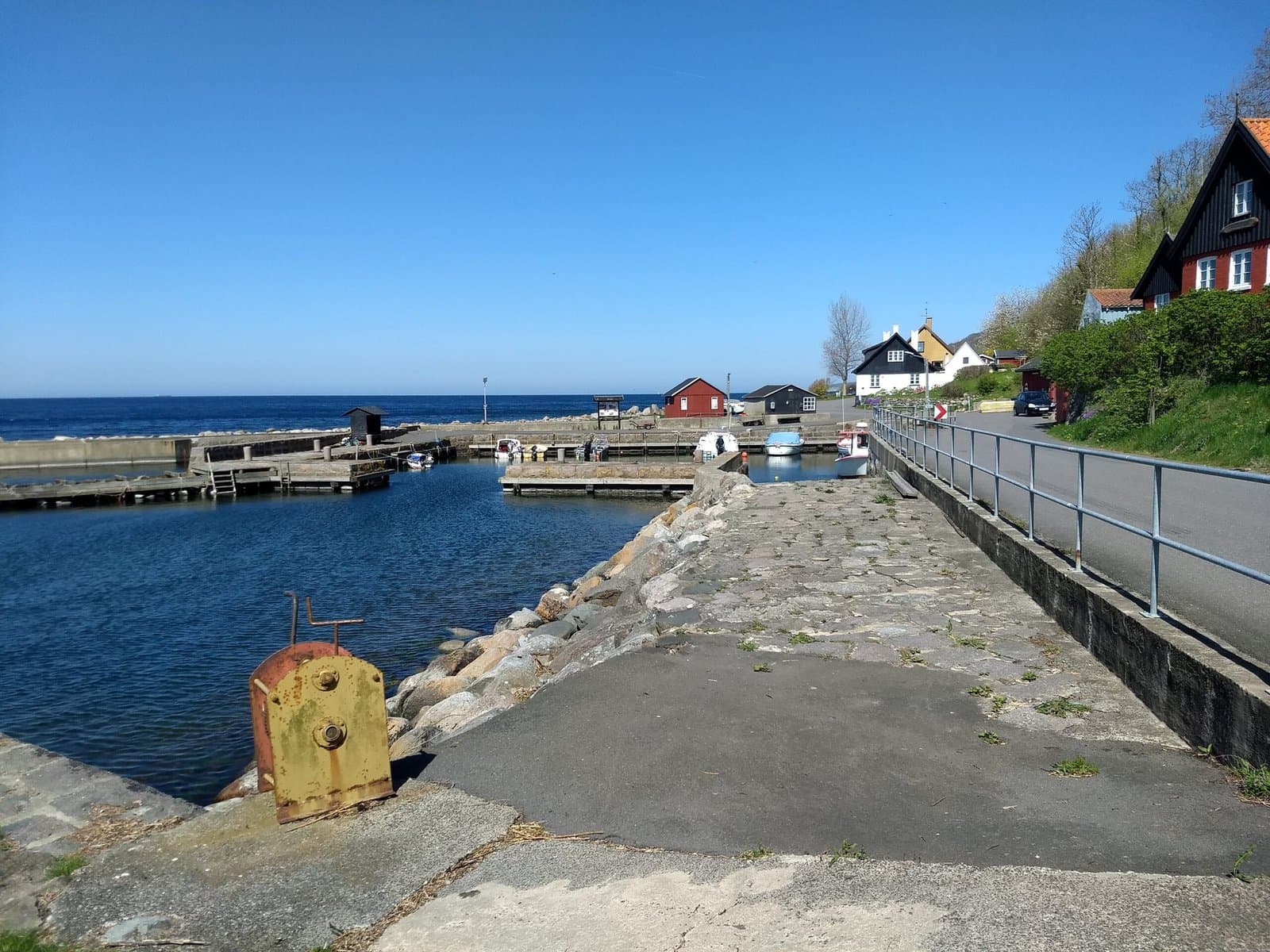Teglkås Havn (West Coast Bornholm)