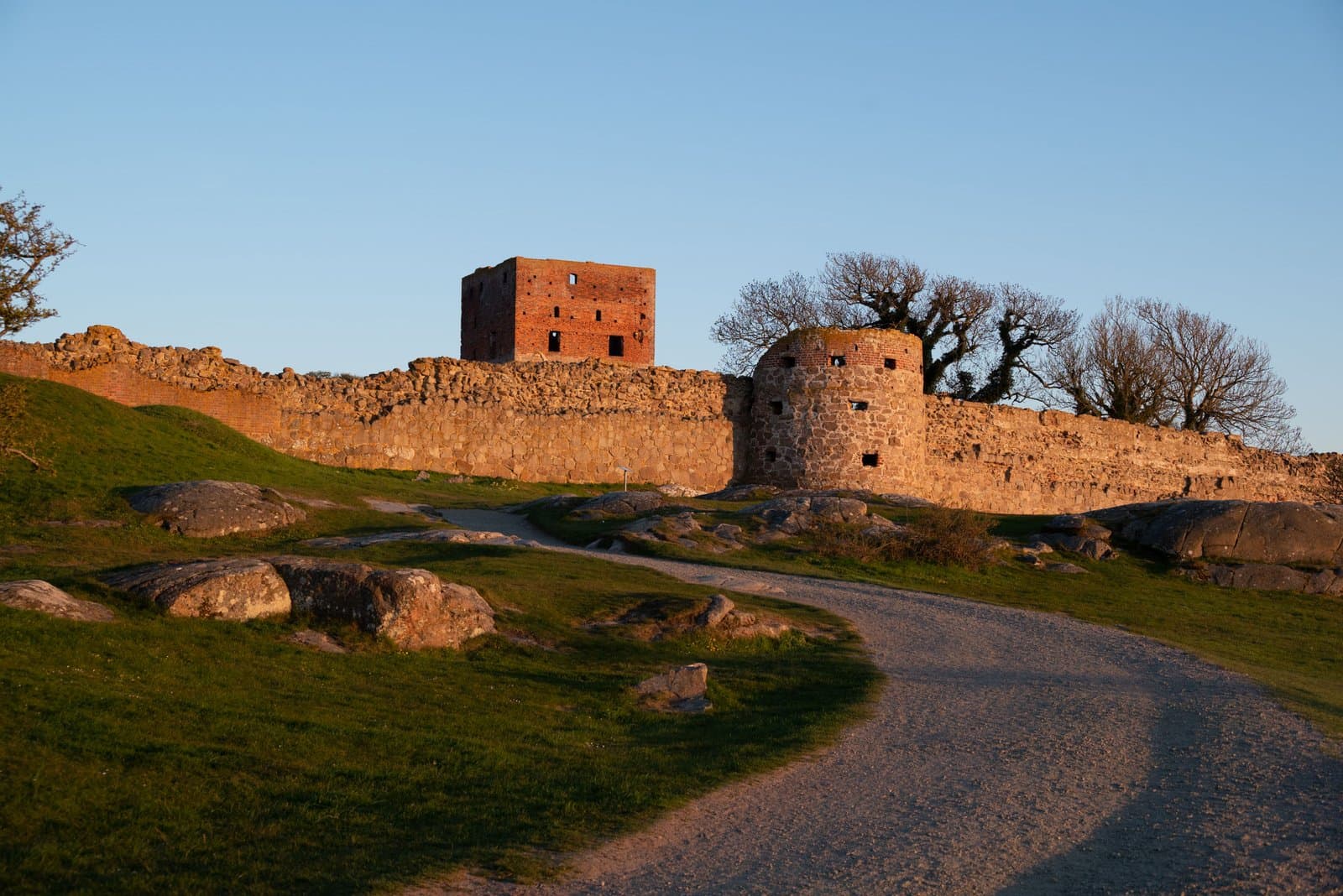 Hammershus Slotsruin