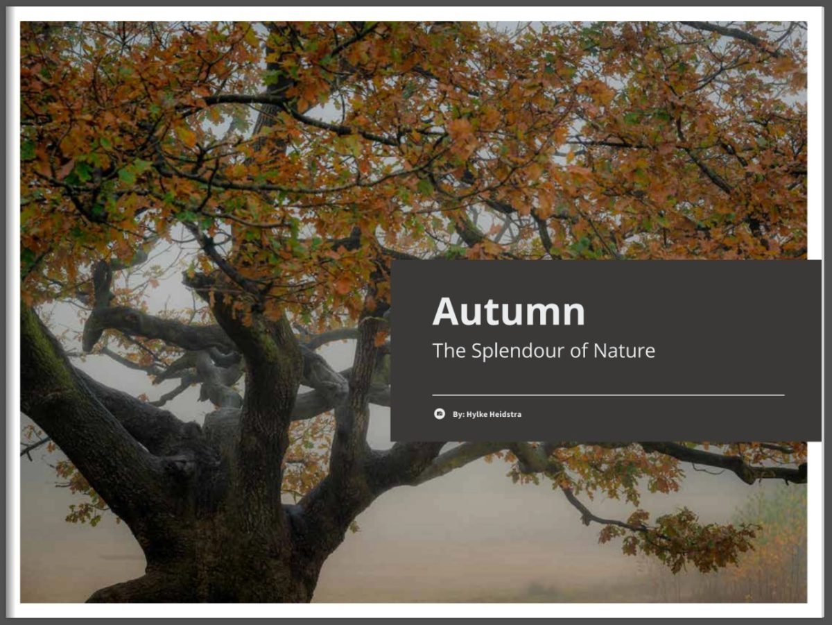 Book Autumn – The Splendour of Nature in Pictures