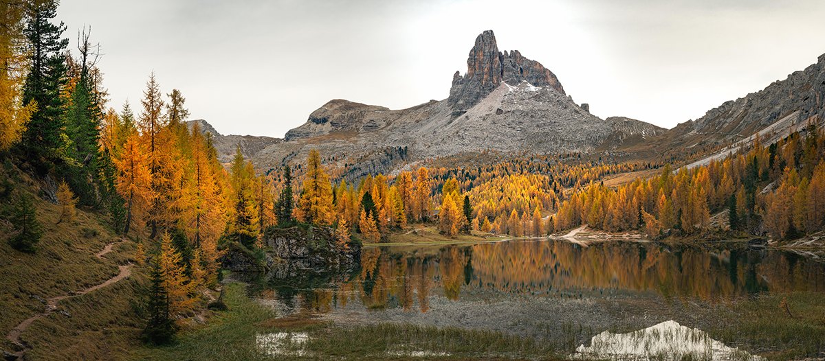 best photo spots in the Dolomites - lago di federa