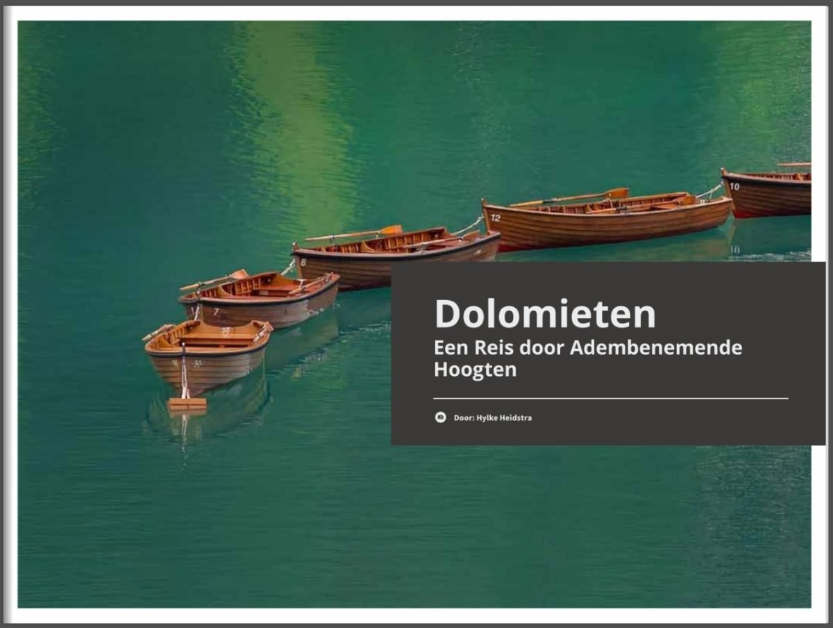 Boek Dolomieten – Een Reis door Adembenemende Hoogtes