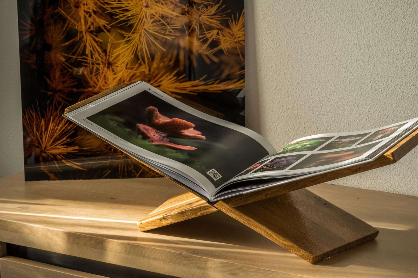 cofee table book as decorative item in an interior