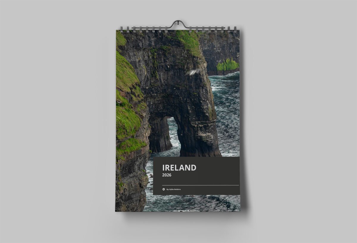 Calendar with photos from Ireland