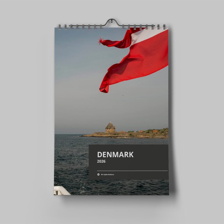 Calendar with photos from Denmark