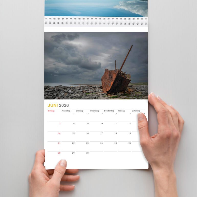 Kalender met fotos van Ierland
