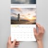 a calendar of photos from Denmark