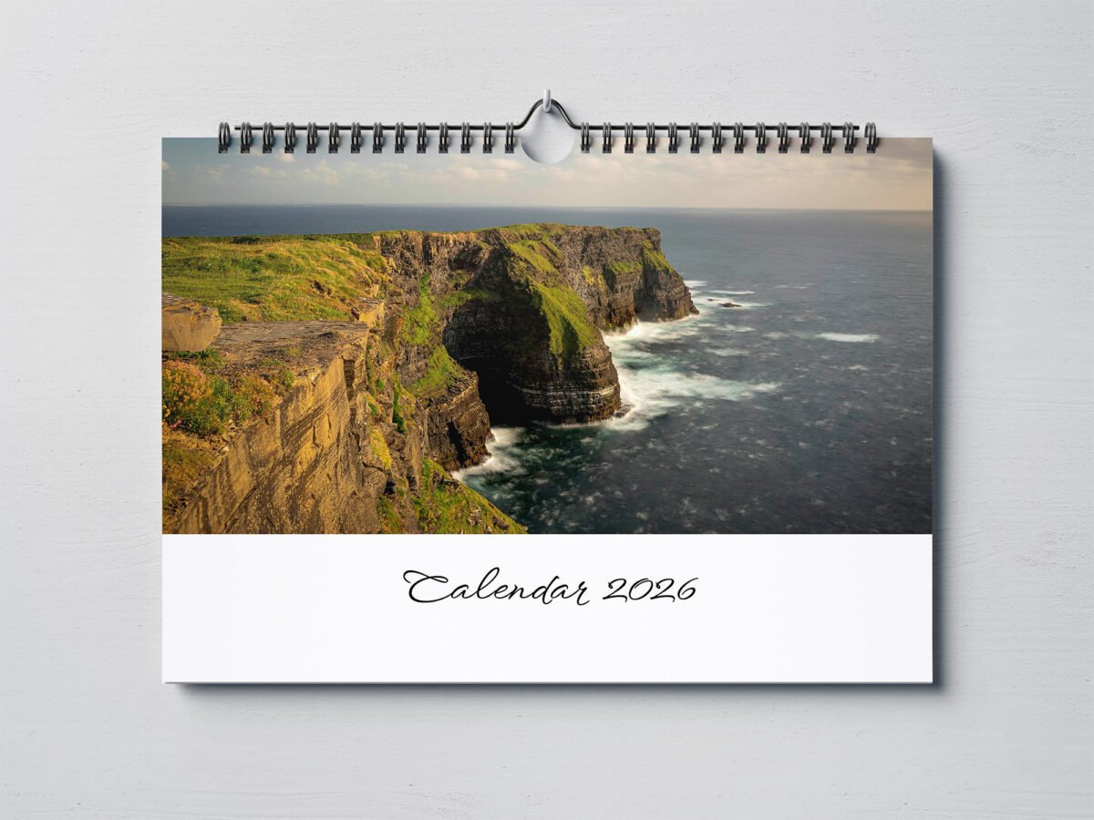 calendar with photos of Ireland