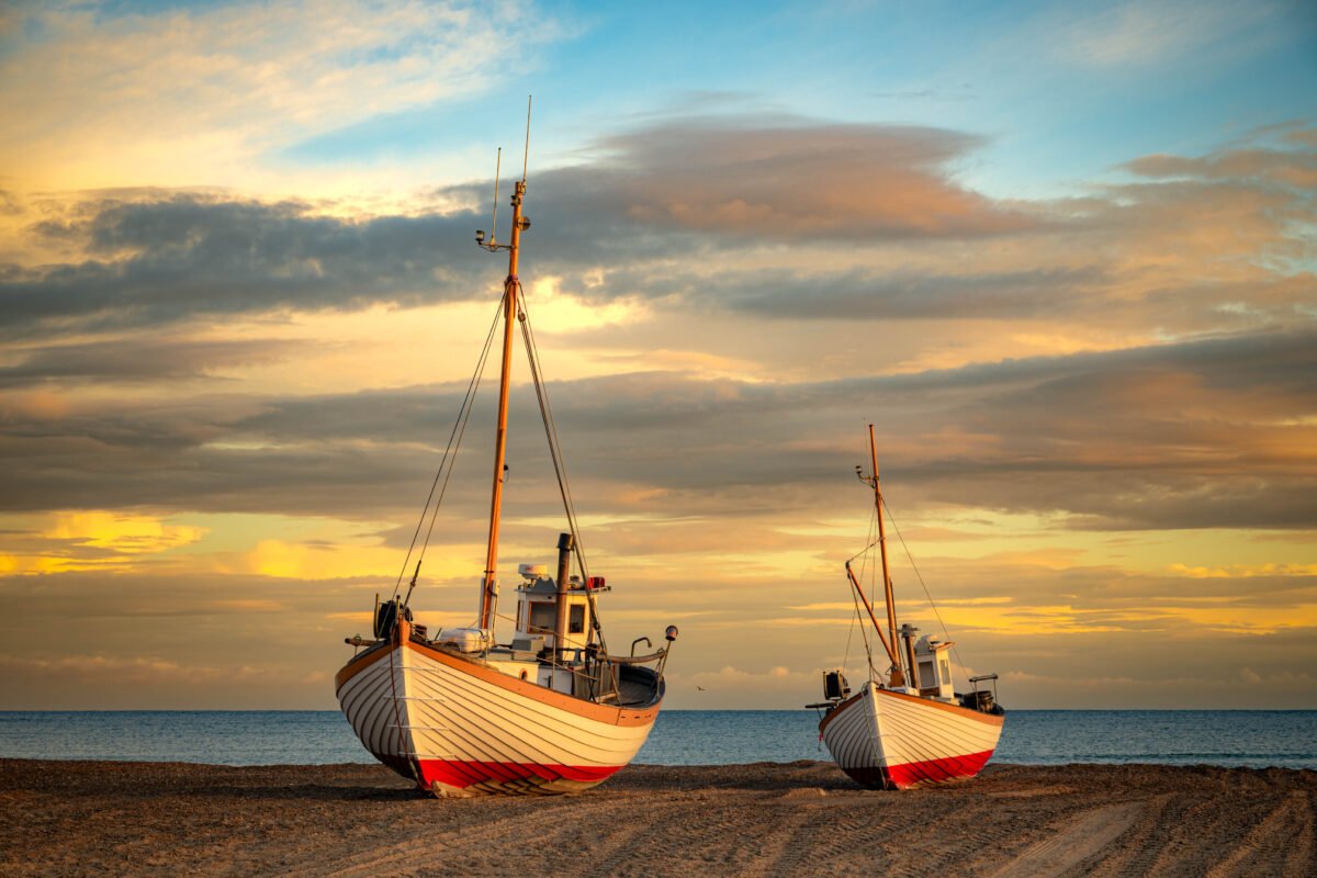 Beach north coast Denmark North Jutland