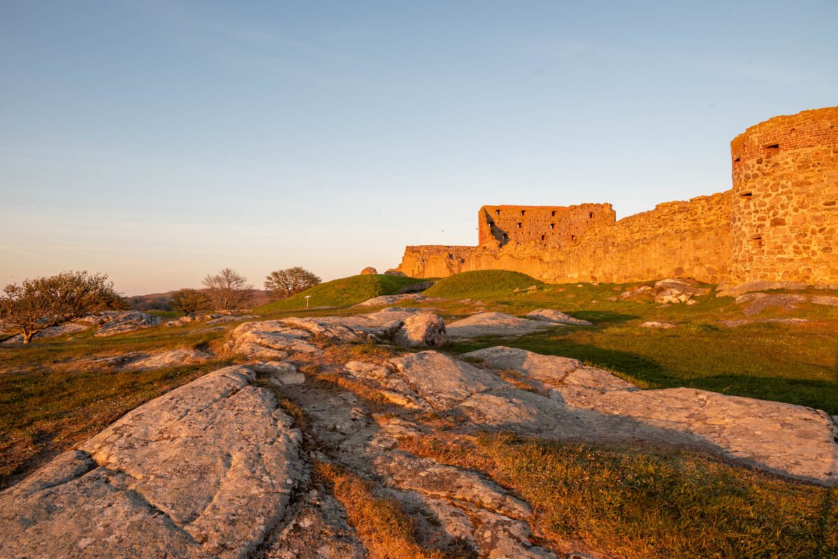 Hammershus bogen muren