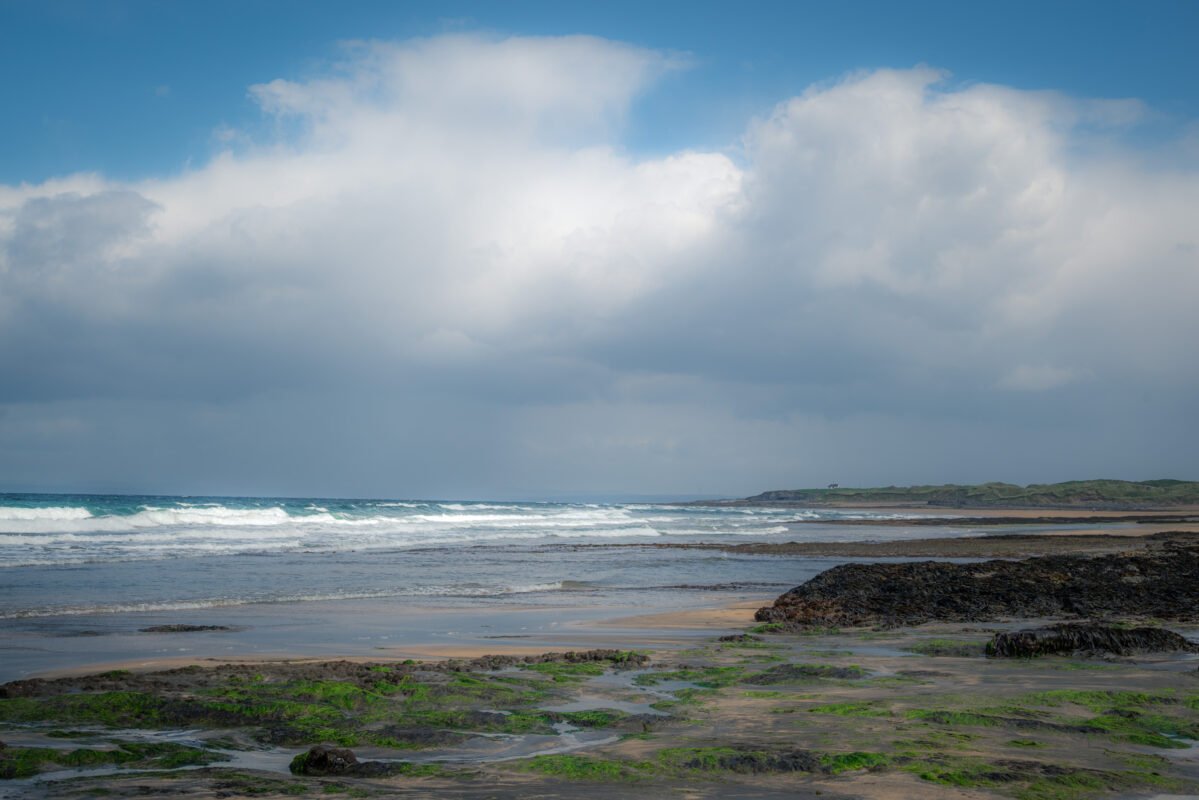 Fanore Beach rotsen zand kalksteen