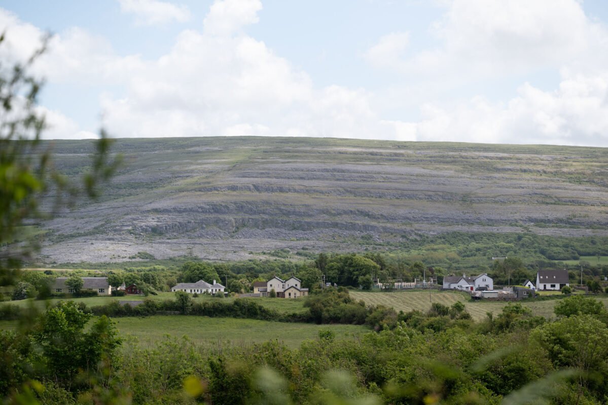 Kustweg Doolin Fanore Burren kalksteen landschap Ierland