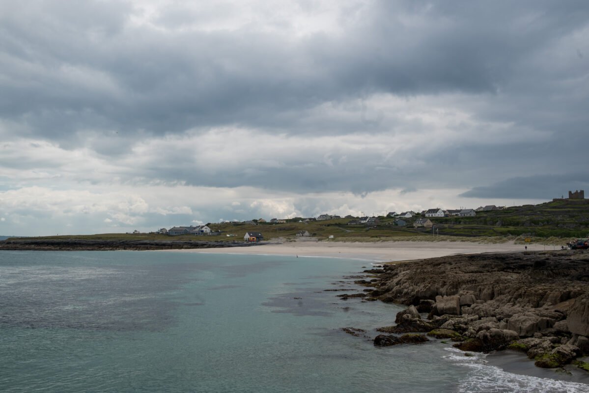 Inisheer beach turquoise water