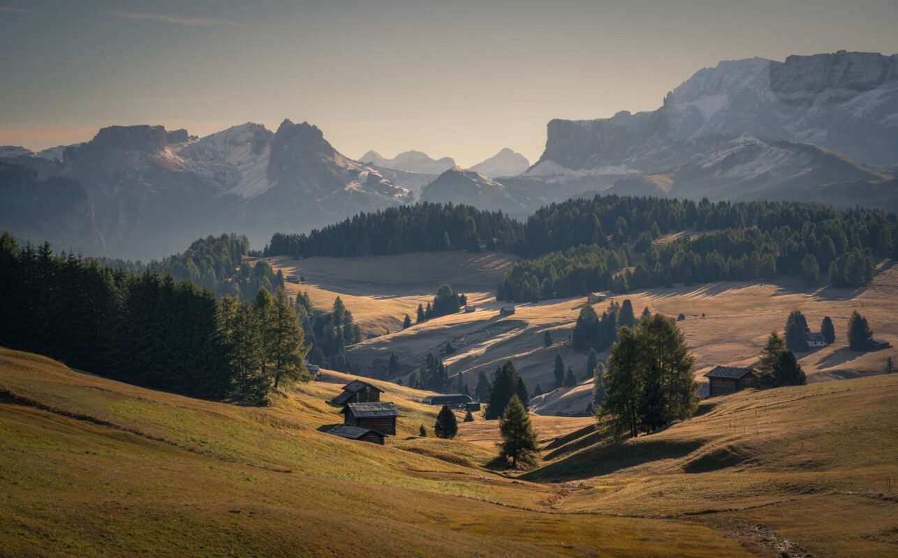 Seiser Alm dramatic cloudscape