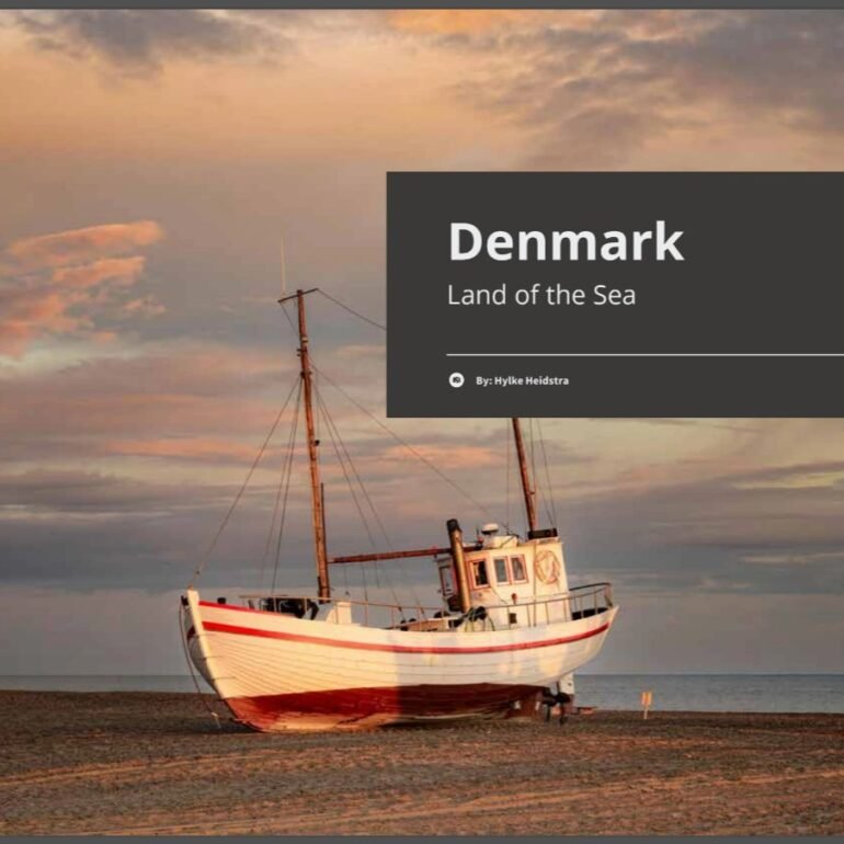 Book Denmark – Land of the Sea – 116 Pages Hardcover (English)