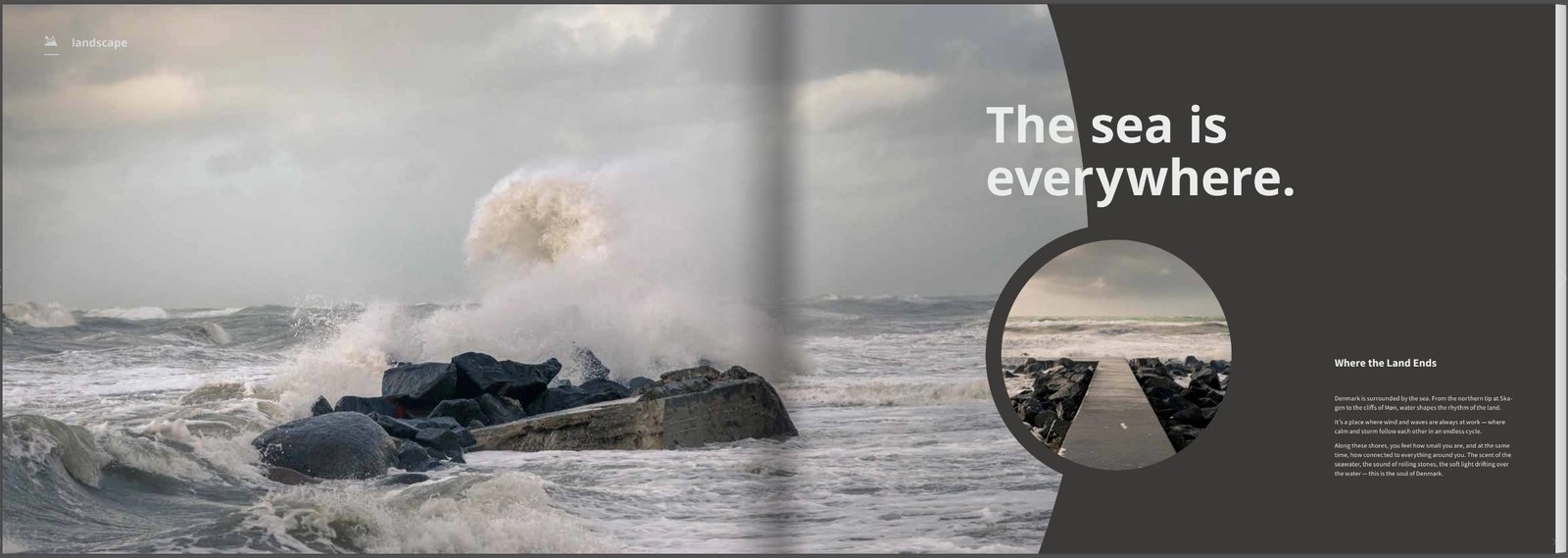 Book Denmark – Land of the Sea – 116 Pages Hardcover (English) - Image 2