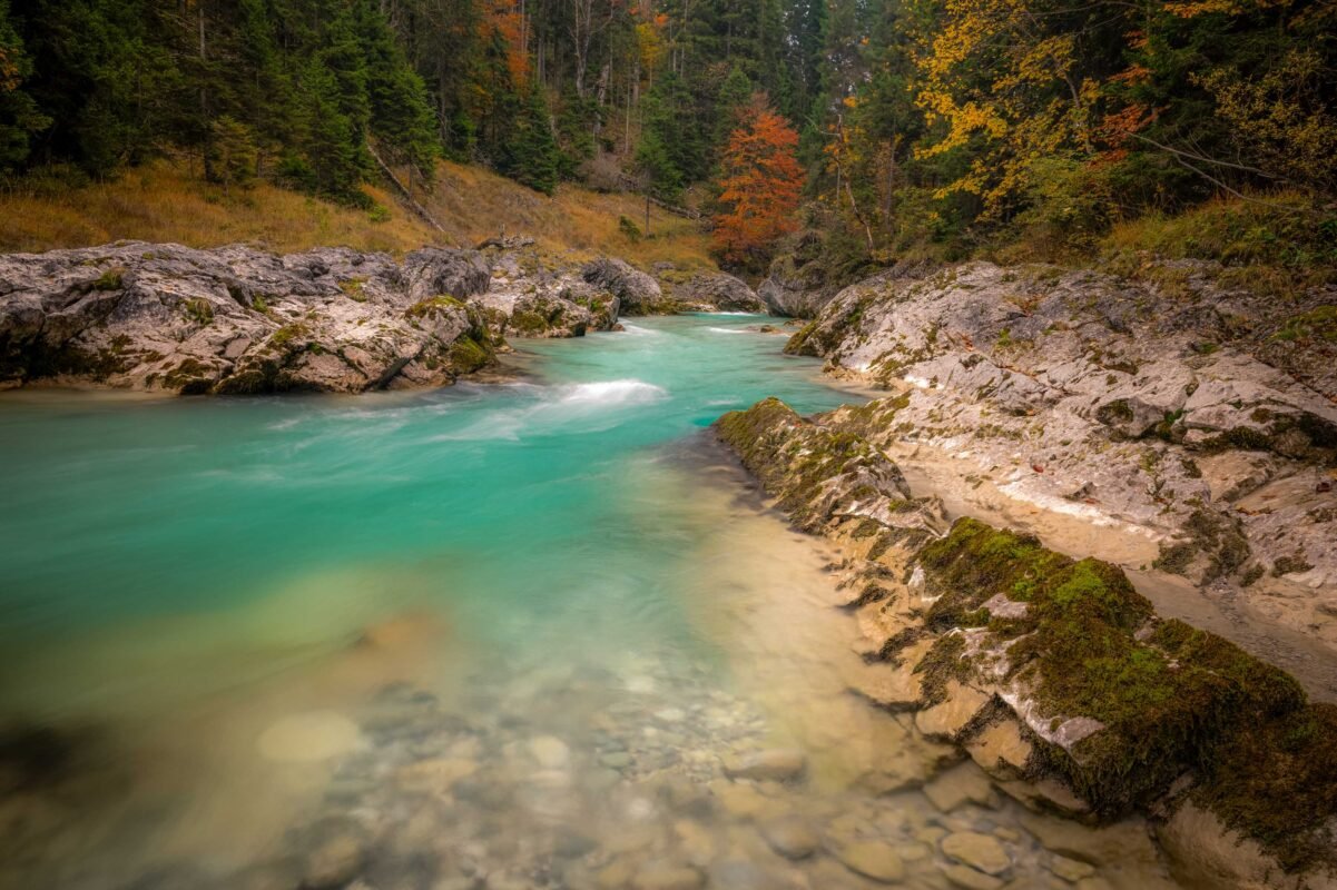 Riss Valley mountain landscape autumn