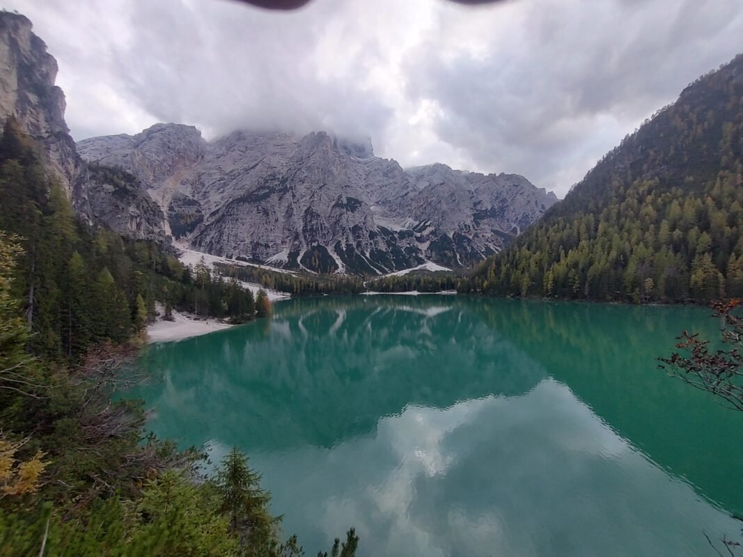 Dolomites evening light mountain landscape