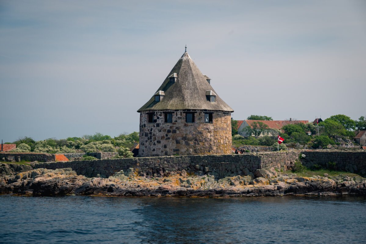 Lille Tårn verdedigingstoren op Frederiksø eiland
