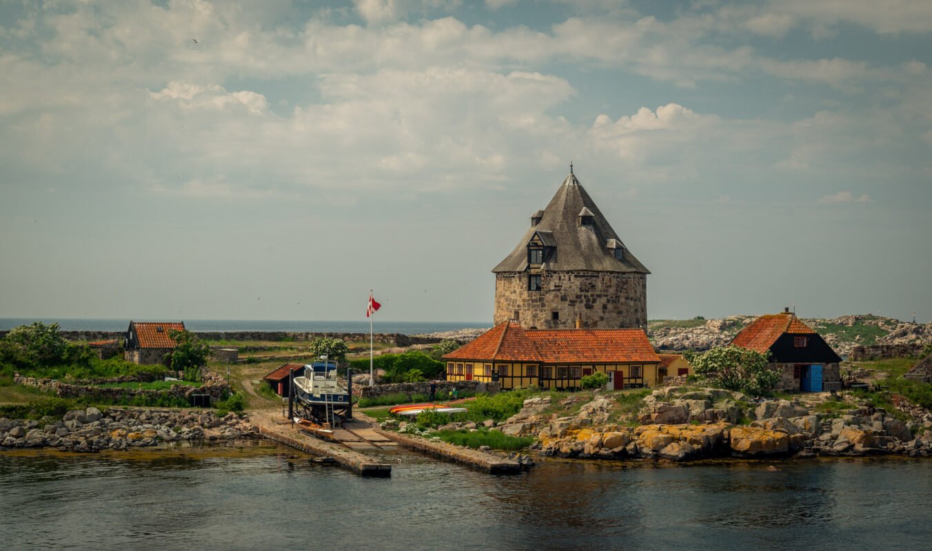 Voetgangersbrug Christiansø Frederiksø