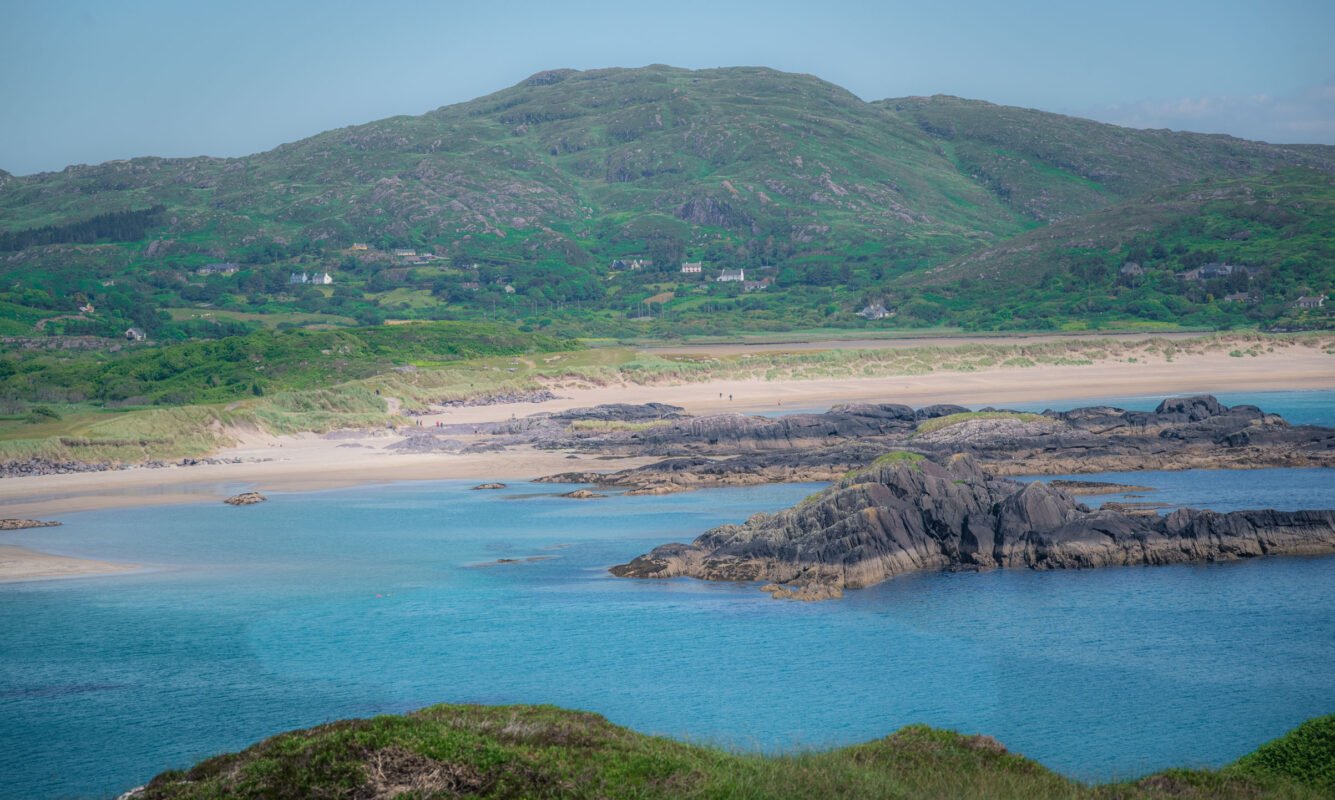 Ancient gravestones Derrynane Abbey