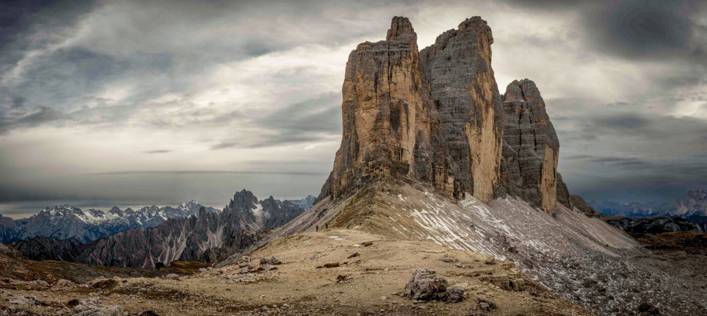 Panorama of Tre Cime di Lavaredo 