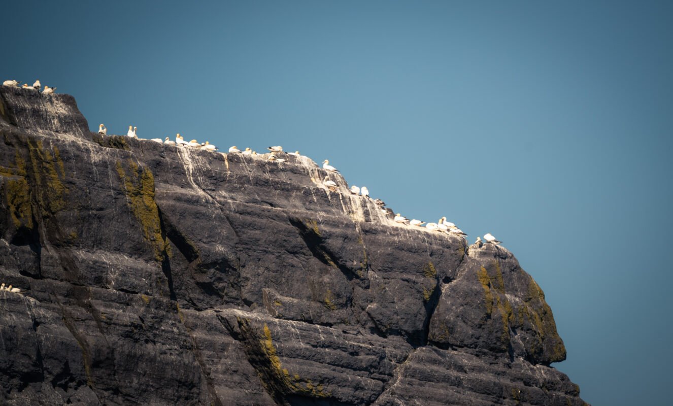 Uitzicht vanaf het klooster over de Atlantische Oceaan