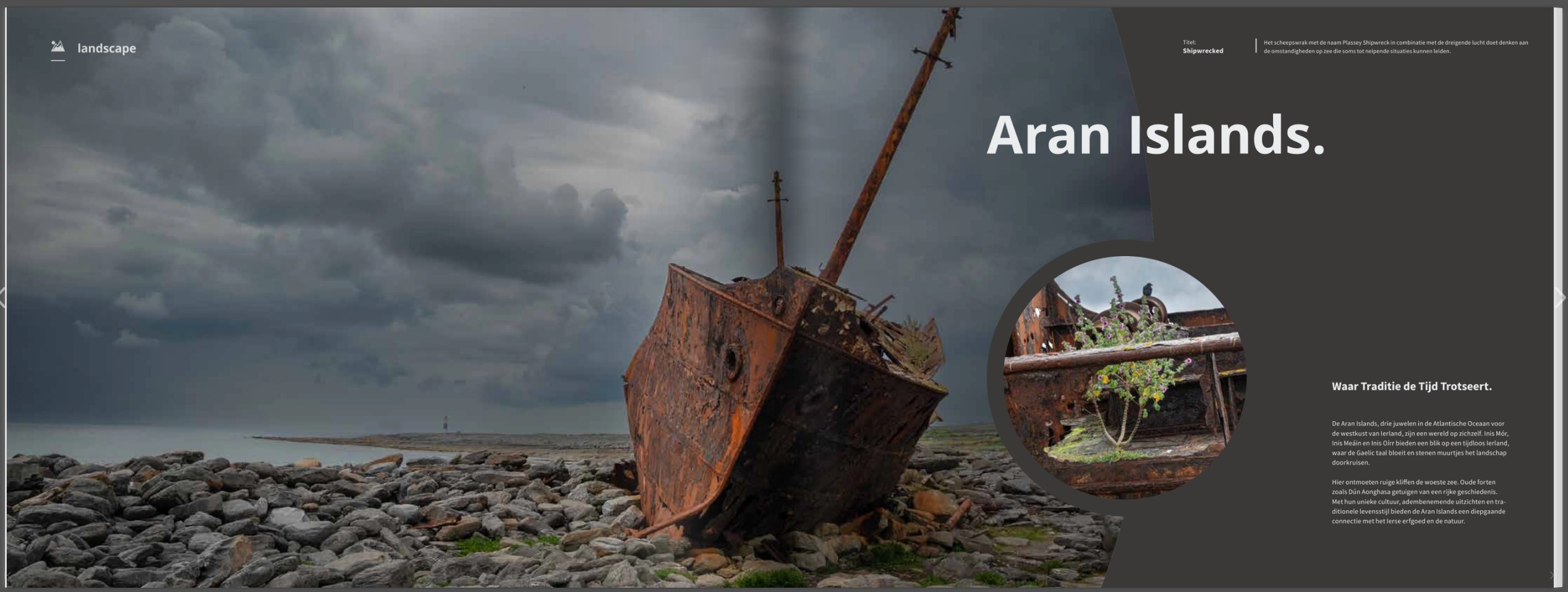 Boek Ierland – Land van Verhalen en Ruige Kusten – 88 Pagina’s Hardcover (Nederlands)