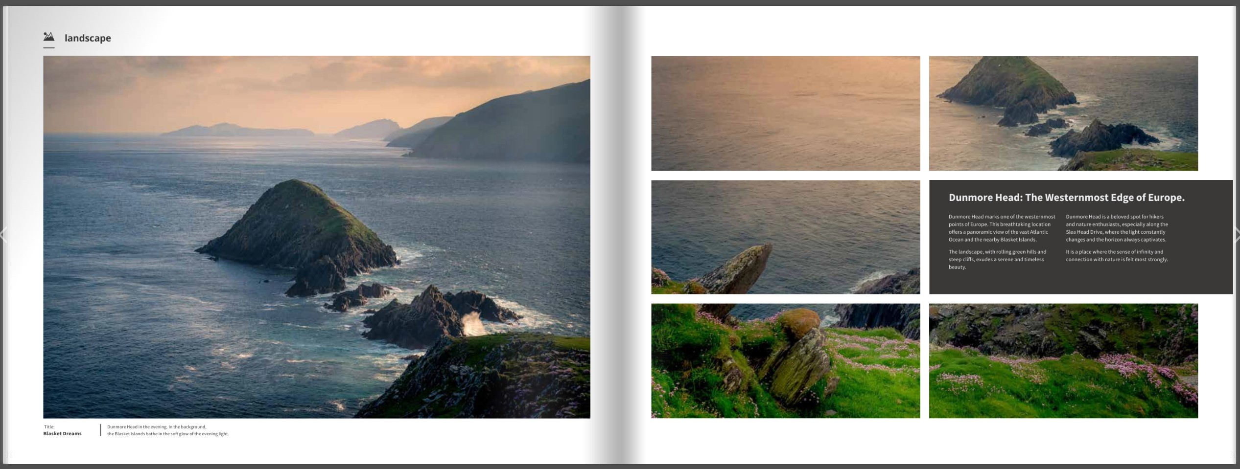 Book Ireland – Land of Stories and Rugged Coasts – 88 Pages Hardcover (English)