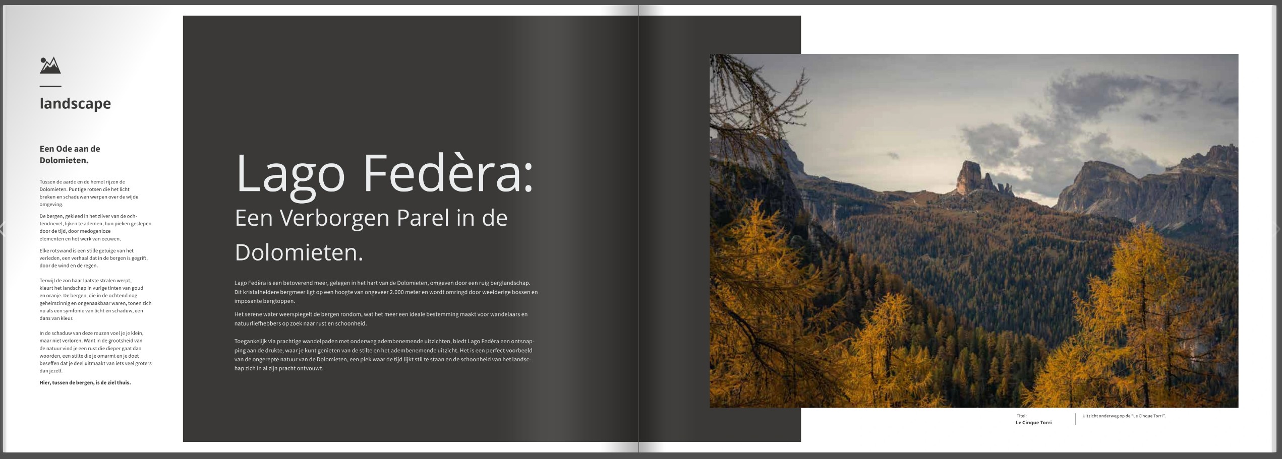 Boek Dolomieten – Een Reis door Adembenemende Hoogtes – 62 Pagina’s Hardcover (Nederlands)