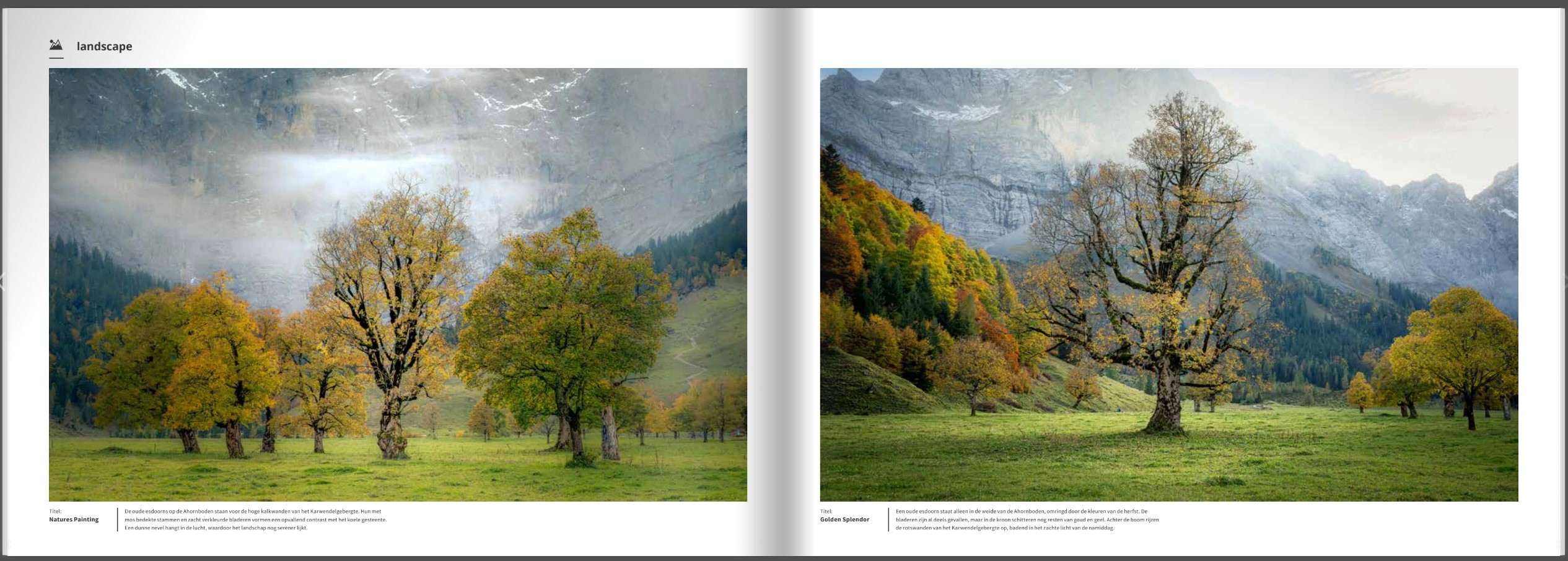 Boek Herfst – De Pracht van de Natuur – 110 Pagina’s Hardcover (Nederlands)