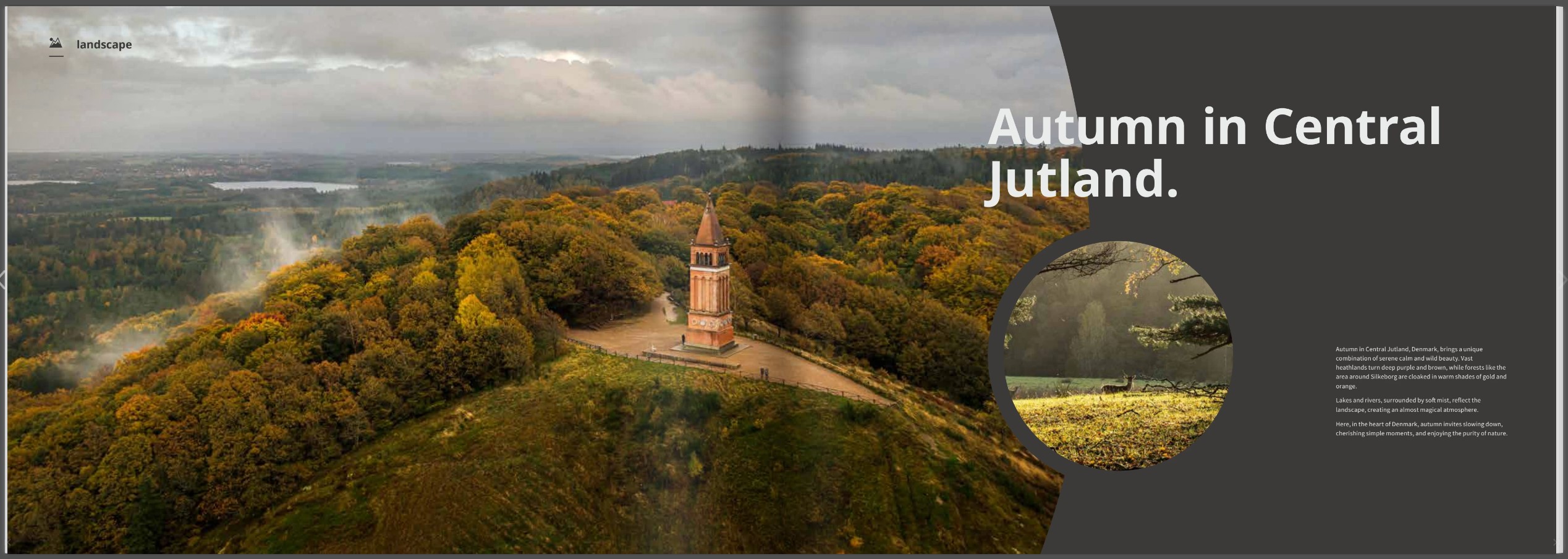 Book Autumn – The Splendour of Nature – 110 Pages Hardcover (English)