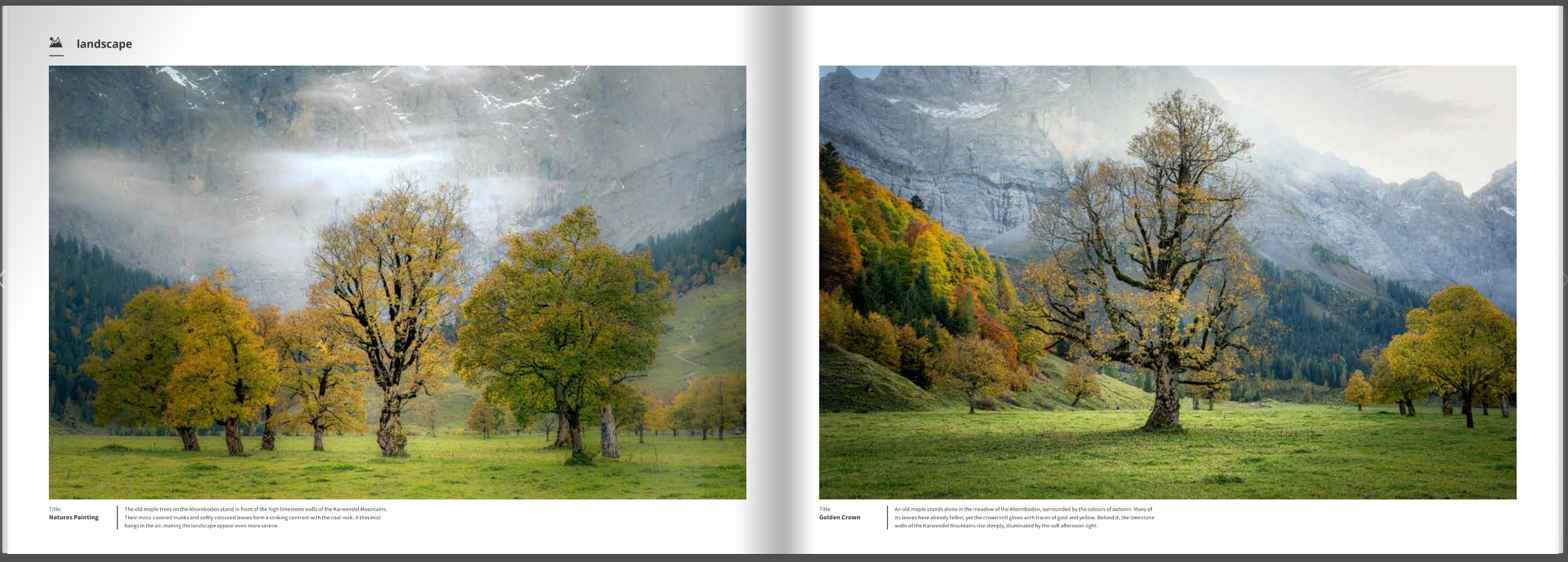 Book Autumn – The Splendour of Nature – 110 Pages Hardcover (English)