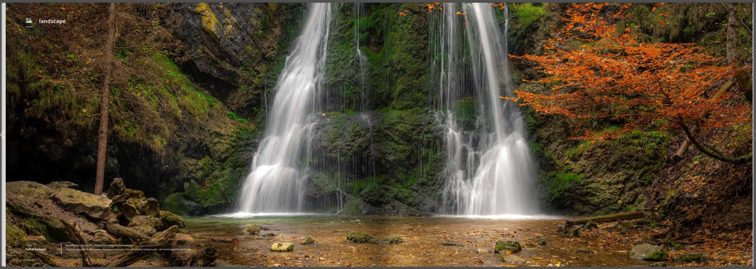 Book Autumn – The Splendour of Nature – 110 Pages Hardcover (English)