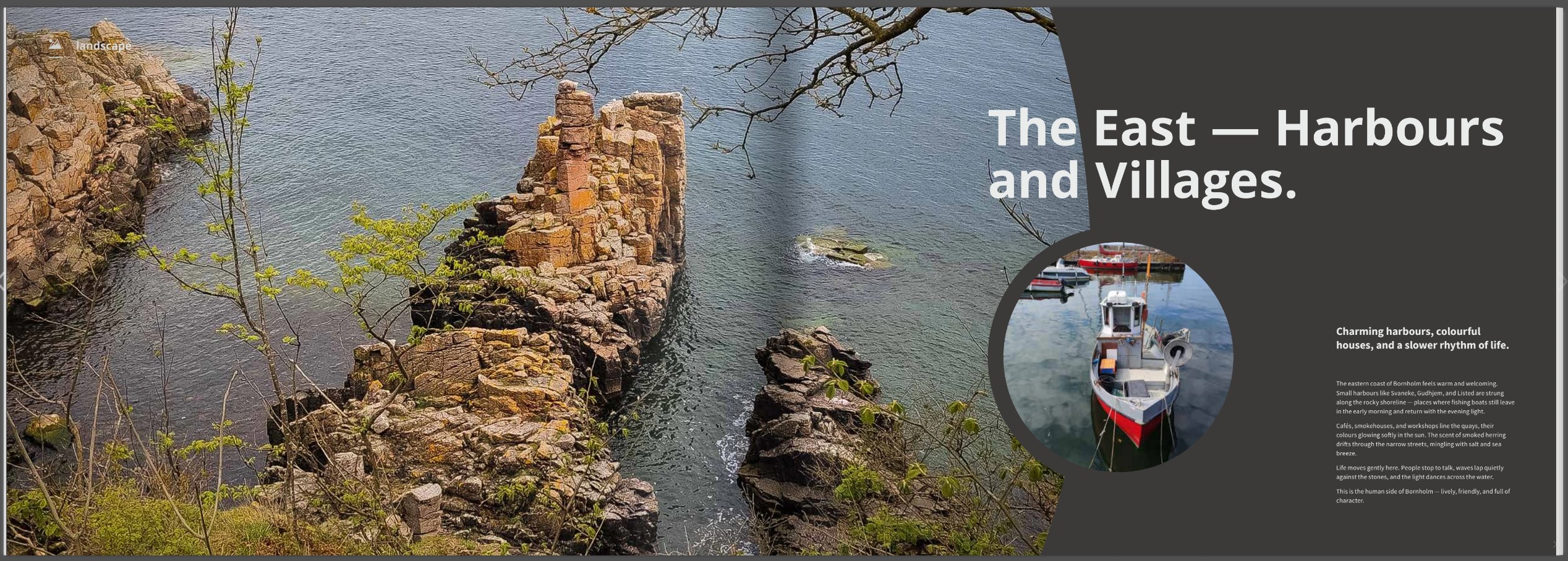 Book Bornholm – Pearl of the Baltic Sea – 90 Pages Hardcover (English)