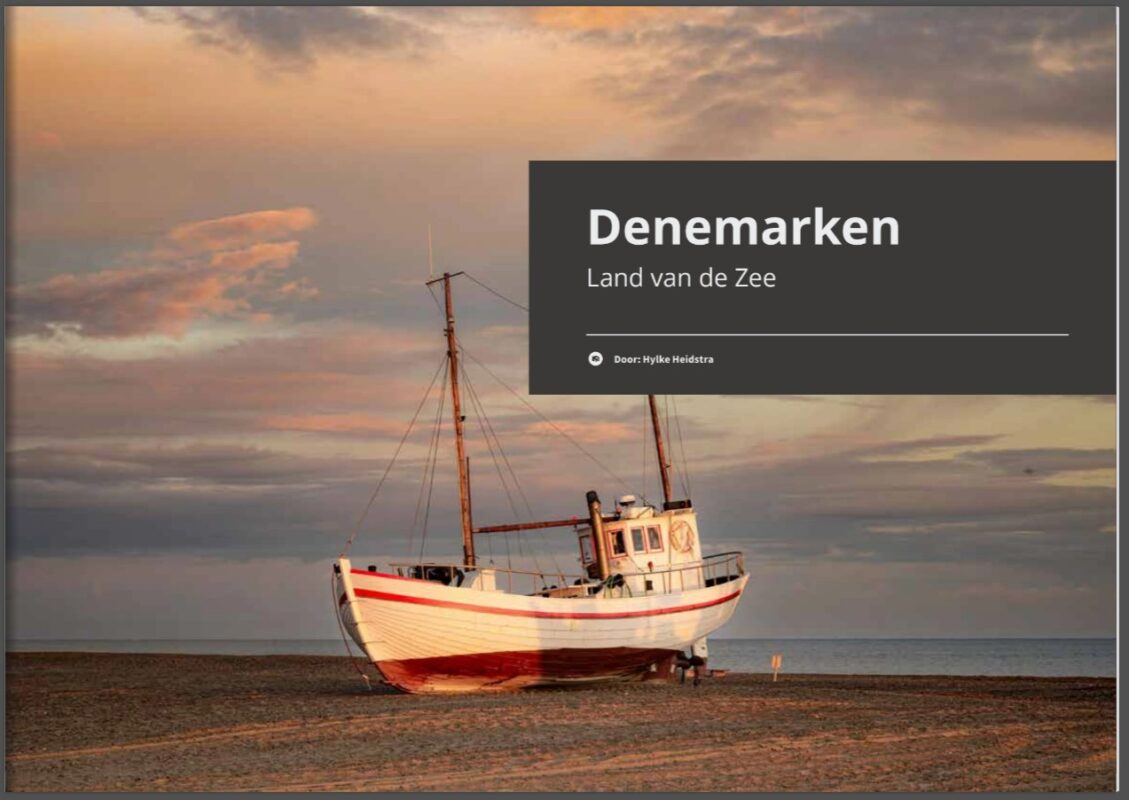 Boek Denemarken– Land van de Zee – 116 Pagina’s Hardcover (Nederlands)